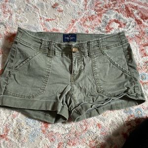 American eagle midi shorts